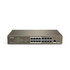 Tenda TEF1118P-16-150W PoE AT switch - 16x PoE 100 Mb/s + 1xUplink 1Gb/s RJ45/SFP, PoE+ 135W,fanless