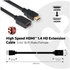 CLUB 3D Predlžovací kábel HDMI Club3D 1.4, 5m