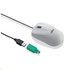 Optická myš FUJITSU myš M530 USB - 1200dpi Laser Mouse Combo - redukce USB PS2, 3 button Wheel Mouse with Tilt-Wheel-Function - BÍLÁ