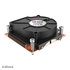 AKASA chladič CPU - medený LGA1700 low profile