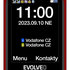 EVOLVEO EasyPhone XO, mobilní telefon pro seniory s nabíjecím stojánkem, červená