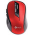 Bluetooth optická myš C-TECH Myš WLM-02/Ergonomická/Optická/Pre pravákov/1 600 DPI/Bezdrôtová USB/Čierna-červená