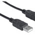 MANHATTAN vysokorýchlostný kábel USB pre zariadenia, samec typu A na samec typu B, 0,5 m, čierny