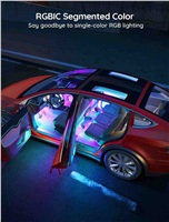 Govee Smart LED pásky do auta - RGBIC