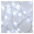 EMOS LIGHTING LED vianočná nano reťaz – ježko, 2,4 m, 3x AA, vnútorná, studená biela, časovač