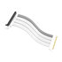 COOLERMASTER Cooler Master Riser Cable PCIe 4.0 x16 Ver. 2 - 300mm, bílá