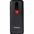 EVOLVEO EasyPhone LT, mobilný telefón pre seniorov s nabíjacím stojanom (čierna farba)