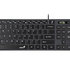 GENIUS set klávesnica + myš Slimstar C126/ drôtový set/ USB/ čierna/ CZ+SK rozloženie