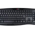 C-TECH Klávesnica a myš WLKMC-02, bezdrôtový set, ERGO, čierna, USB, CZ/SK