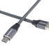 PREMIUMCORD USB-C na USB 3.0 A (USB 3.1 generácia 1, 3A, 5Gbit/s) 3m opletenie