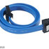 AKASA - Proslim 6Gb/s SATA3 kábel - 15 cm - modrý