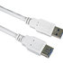 Predlžovací kábel USB PremiumCord 3.0 Super rýchly 5Gbps A-A, MF, 9pin, 5m, biely