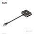 CLUB 3D Club3D hub MST (Multi Stream Transport) USB3.2 Gen2 Type-C (DP Alt-Mode) na DisplayPort + HDMI 4K60Hz (M/F)