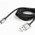 GEMBIRD CABLEXPERT kábel USB na USB-C (AM/CM), 1,8 m, opletený, čierny, blister