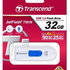 TRANSCEND Flash disk 32GB JetFlash®790, USB 3.1 (R:90/W:25 MB/s) biela/modrá