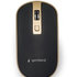 Bluetooth optická myš GEMBIRD myš MUSW-4B-06, černo-zlatá, bezdrátová, USB nano receiver