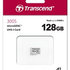 Karta TRANSCEND MicroSDXC 128GB 300S, UHS-I U3 V30 + adaptér
