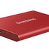 Samsung externý SSD T7 Serie 500GB 2,5", červený