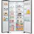 Americká chladnička Hisense RS677N4BFE