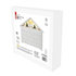 EMOS LED adventný kalendár drevený, 35x33 cm, 2x AA, vnútorný, teplá biela, časovač