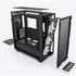 Skriňa NZXT H7 Flow edition / ATX / 2x120 mm ventilátor / USB-C / 2x USB / sklenená bočnica / sieťovaný panel / biela a