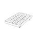 A4tech FSTYLER bezdrátová numerická klávesnice, bílá
