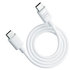 3mk datový kabel - Hyper Cable C to C 100W 1.2m, bílá