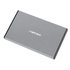 Externí box pro HDD 2,5" USB 3.0 Natec Rhino Go, šedý, hliníkové tělo