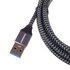 PREMIUMCORD USB-C na USB 3.0 A (USB 3.1 generácia 1, 3A, 5Gbit/s) 1m opletenie