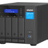 QNAP TVS-h474-PT-8G (2core 3,7 GHz, ZFS, 8 GB RAM, 4x SATA, 2x M.2 NVMe, 2x PCIe, 2x 2,5GbE, 1x HDMI)