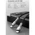 Baseus Datový kabel Cafule USB-C/Lightning PD 20W 2m černý