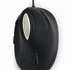 Optická myš GEMBIRD myš MUS-ERGO-03, Vertikální - Ergonomická, drátová USB, podsvícená, šedá