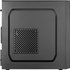 EUROCASE skříň MC X103 black, micro tower, 1x USB 3.0, 2x USB 2.0, 2x audio, bez zdroje