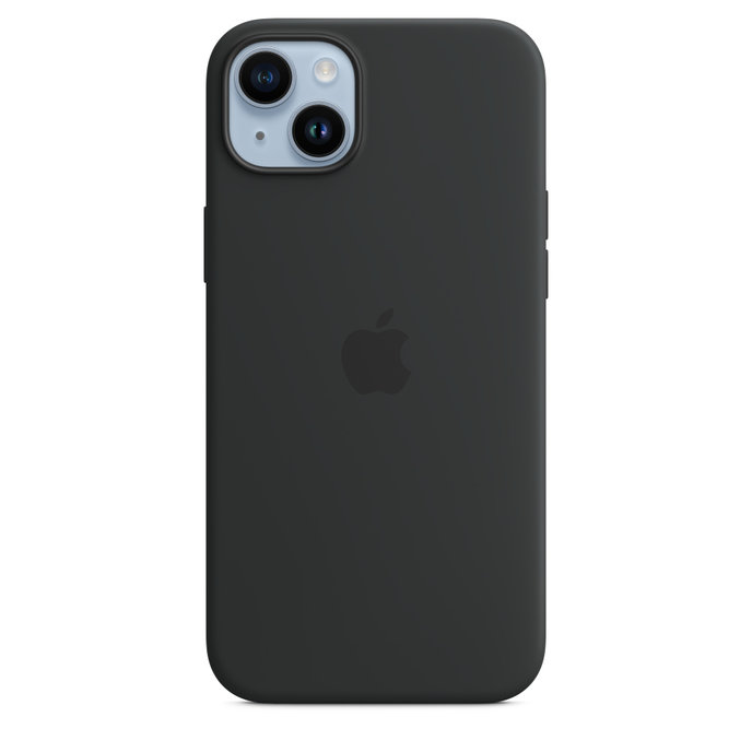 APPLE iPhone 14+ Silicone Case with MS - Midnight