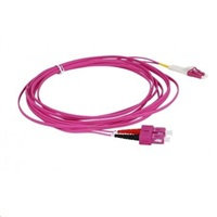 OEM Duplexní patch kabel MM 50/125, OM4, SC-LC, LS0H, 3m