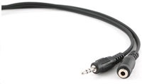 GEMBIRD Audio kábel 3,5 mm Jack - Jack predĺženie 1,5 m (M/F, stereo)