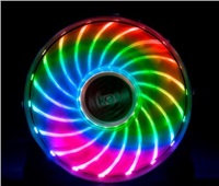 Ventilátor AKASA Vegas X7, 120x120x25mm, fluidné dynamické ložisko, RGB 12V