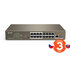 Tenda TEF1118P-16-150W PoE AT switch - 16x PoE 100 Mb/s + 1xUplink 1Gb/s RJ45/SFP, PoE+ 135W,fanless