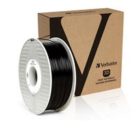 VERBATIM Filament pre 3D tlačiarne ABS 1.75mm, 404m, 1kg čierna (55010 OLD)