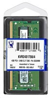 KINGSTON SODIMM DDR4 4GB 2666MHz CL19 ValueRAM 8Gbit