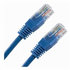 XtendLan patch kábel Cat5E, UTP - 0,25m, modrý (predaj po 10 ks)