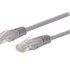 C-TECH patchcord Cat5e, UTP, sivý, 1,5 m