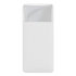 Baseus Bipow powerbanka s digitálním displejem  20000mAh 15W bílá