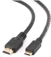 GEMBIRD HDMI na HDMI mini 1,8 m kábel (v1.4, pozlátené kontakty, tienené)
