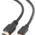 GEMBIRD HDMI na HDMI mini 1,8 m kábel (v1.4, pozlátené kontakty, tienené)