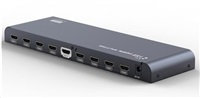 PremiumCord HDMI 2.0 rozdeľovač 1-8 portov, 4K x 2K/60Hz, FULL HD, 3D, čierny