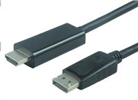 PremiumCord DisplayPort 1.2 na HDMI 2.0, 1m