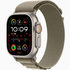 Apple Watch Ultra 2/49mm/Titan/Sport Band/Olive Alpine/Small
