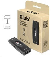 CLUB 3D Club3D Adaptér aktivní DisplayPort 1.4 Repeater 4K120HZ HBR3 (F/F), černá