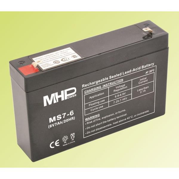 CARSPA Pb akumulátor MHPower VRLA AGM 6V/7Ah (MS7-6)